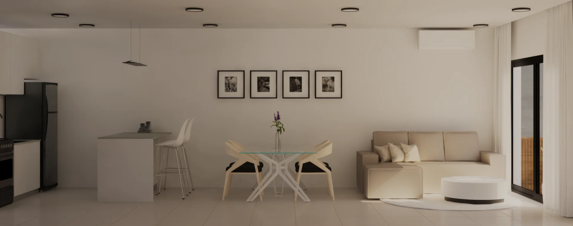 Renders 2 Dormitorios