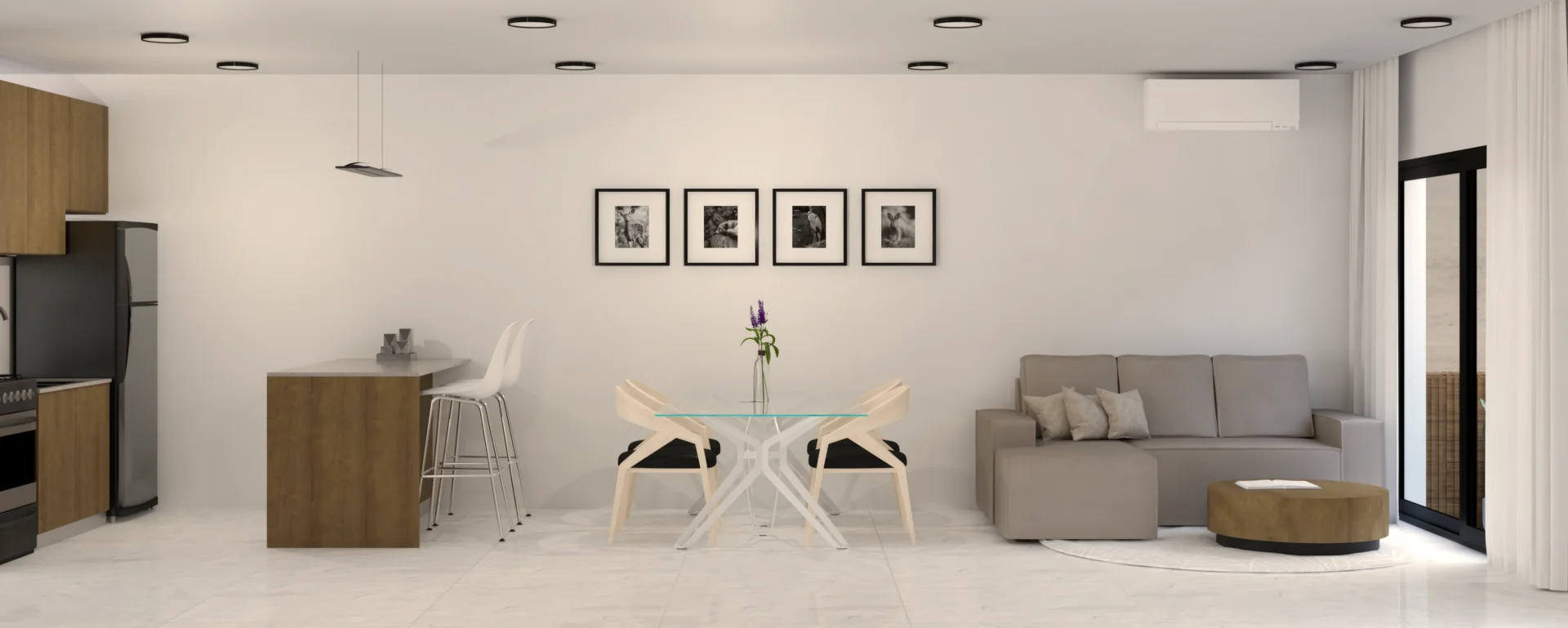 Renders 2 Dormitorios