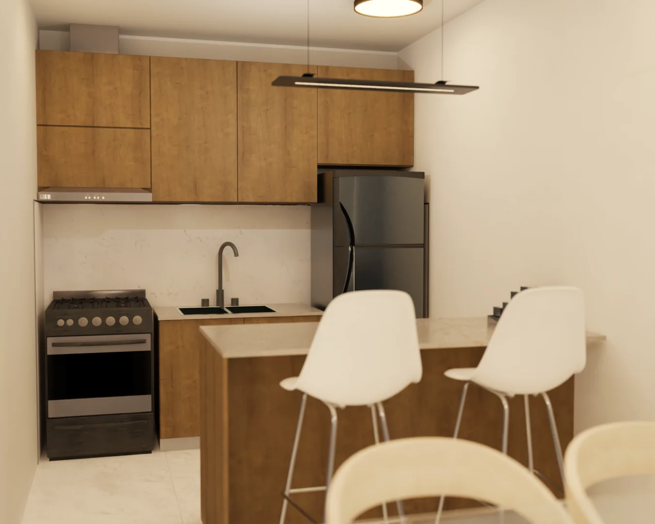 Renders 2 Dormitorios