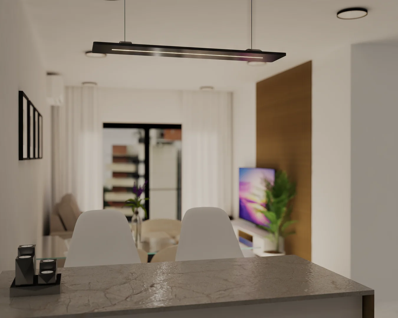 Renders 2 Dormitorios