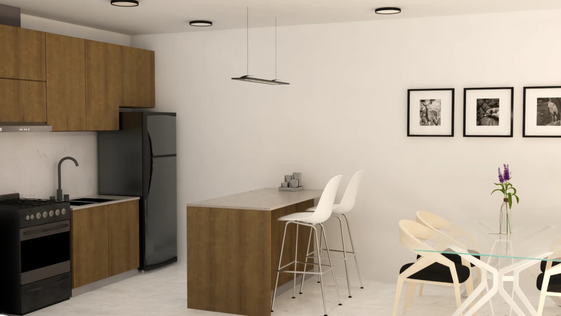 Renders 2 Dormitorios