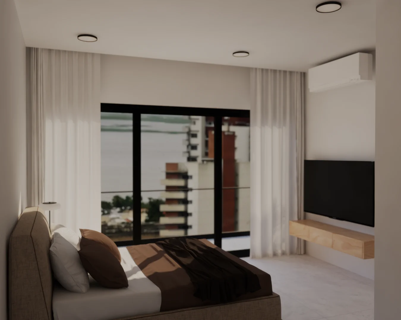 Renders 2 Dormitorios