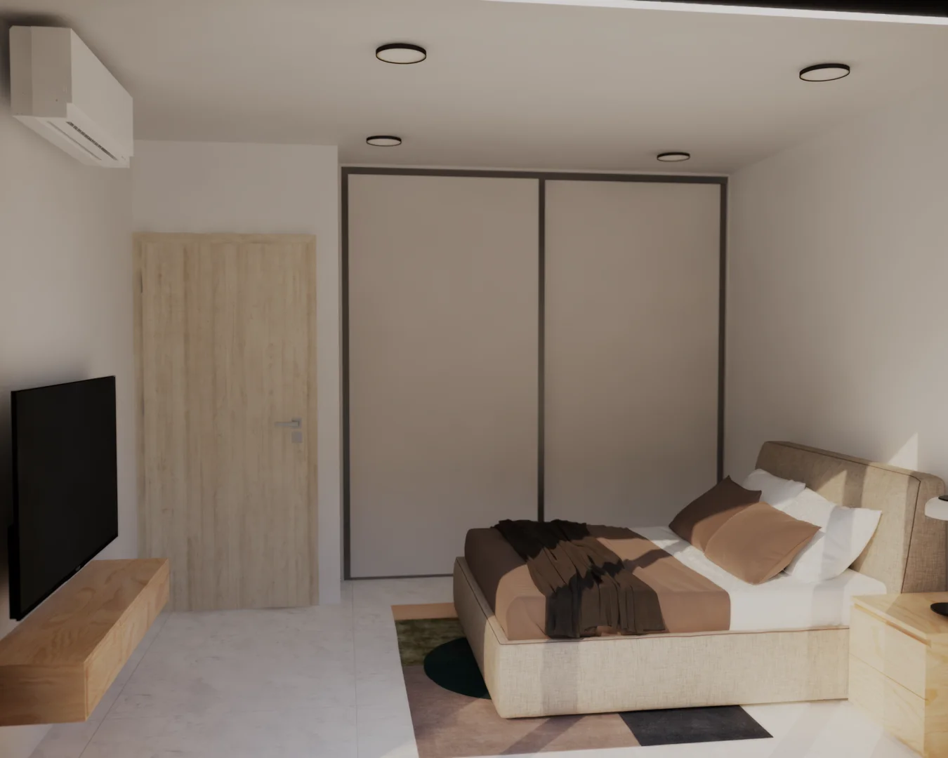 Renders 2 Dormitorios