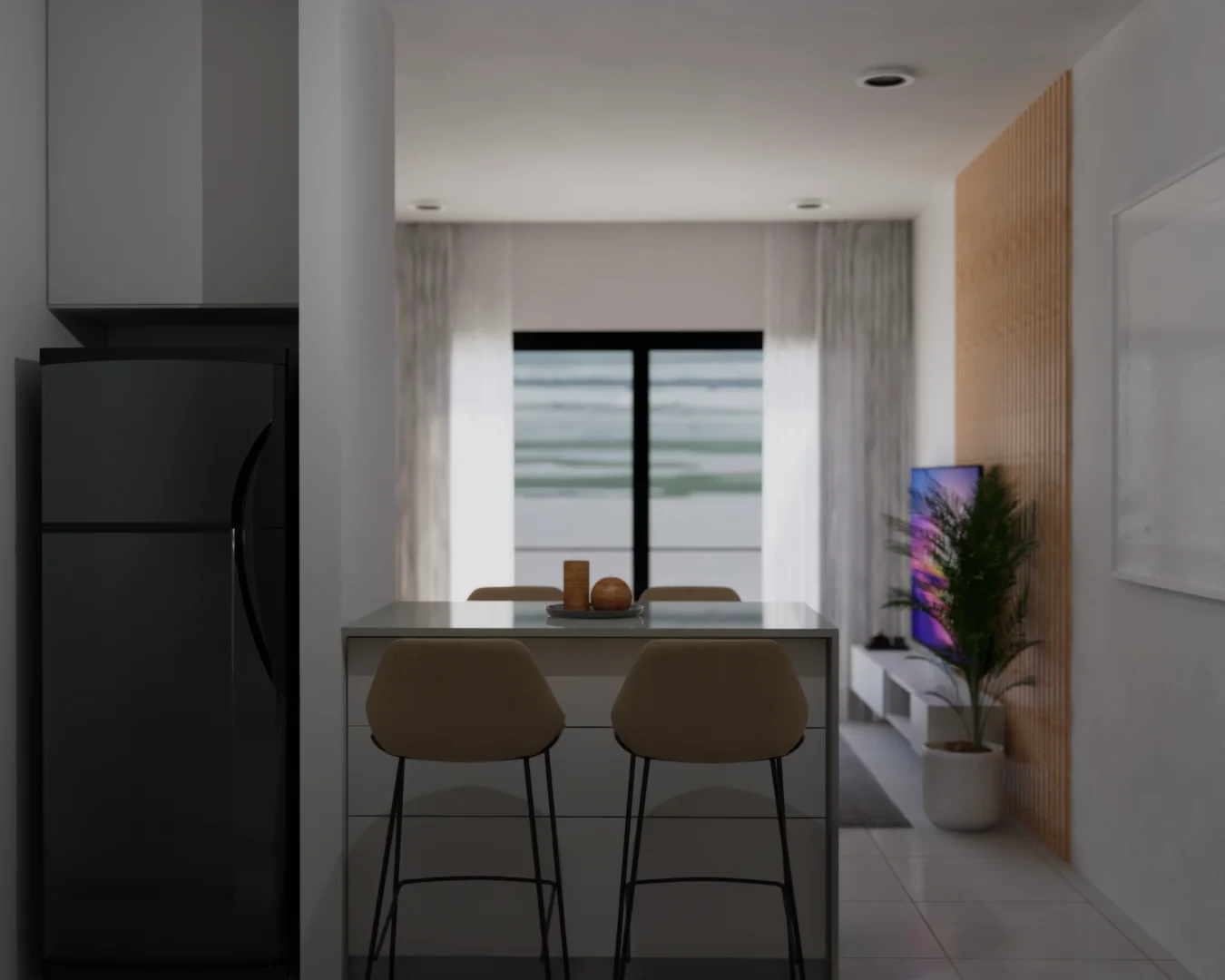 Renders Monoambiente