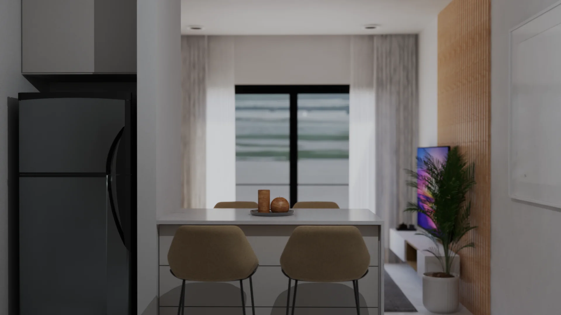 Renders Monoambiente