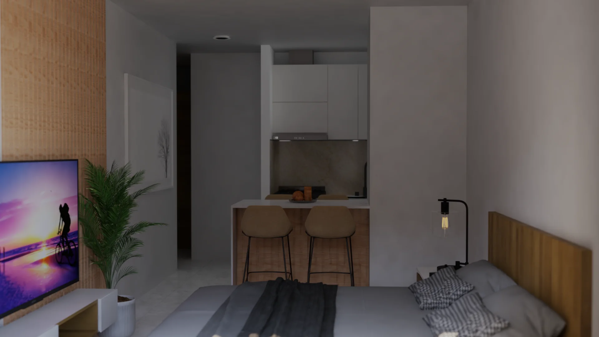 Renders Monoambiente